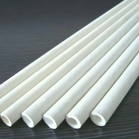 Alumina Ceramic Insulation Ring Alumina Tube 99% Alumina Ceramic Tube
